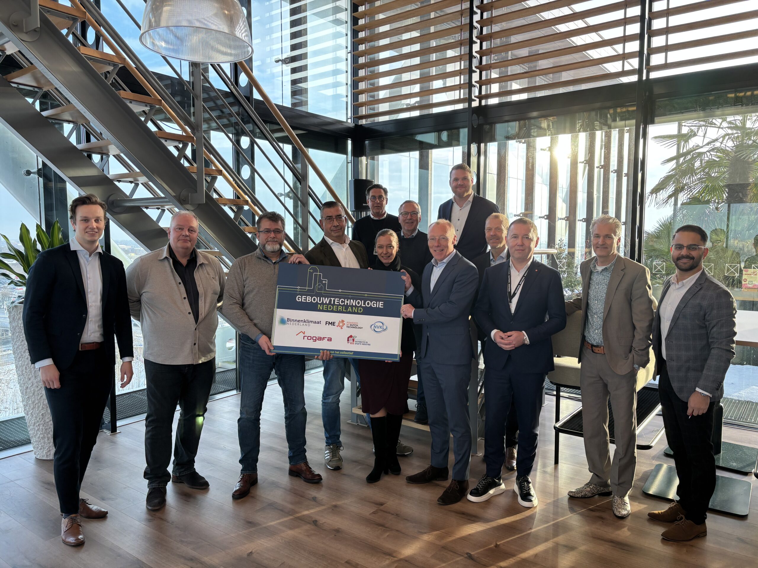 Officiële kick-off Gebouwtechnologie Nederland